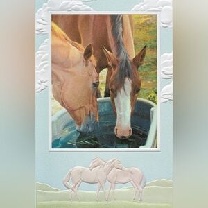 2/$8 Greeting Card Marriage, Multilevel Embossed, Made In USA, 100% Recycled